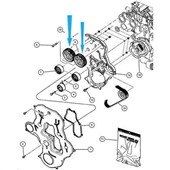 Řetězové kolo vačkové hřídele 5066926AA Jeep Liberty 2,5crd 2,8crd